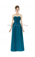 A-line Sweetheart Sleeveless Floor-length caspian Natural Ruched Hunter Zipper Taffeta Bridesmaid Dress