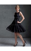 Sale Lace Bateau A-line Bridesmaid Dress