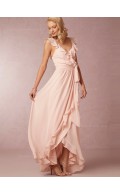 Artistic and Elegant A-line Chiffon Pearl Pink Bridesmaid Dresses