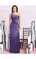 Beautiful Charmeuse Regency Ruched Floor-length Bridesmaid Dresses