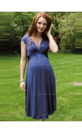 Online Romantica Purple Chiffon Knee-length Bridesmaid Dresses