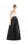 Beautiful A-line Sweetheart Satin floor-length Bridesmaid Dress