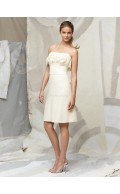 Chiffon Sleeveless Natural Ruffles/Tiered Zipper Bridesmaid Dress