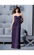 Floor-length Empire Sleeveless Sweetheart Chiffon Bridesmaid Dress