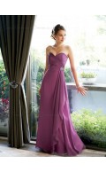 Hot Style Fuchsia Floor Length Bridesmaid Dress SBMD-E-1198