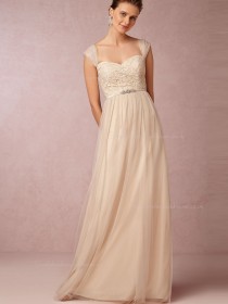 For Girls Champagne Sweetheart Bridesmaid Dresses