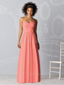 Chiffon Pink Zipper Natural Sleeveless Bridesmaid Dress