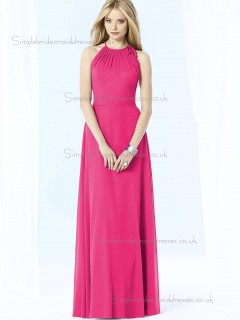 bright pink bridesmaid dresses uk