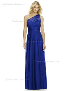 Beautiful Discount Soft Tulle Royal Blue Bridesmaid Dress SBMD-SD-1055