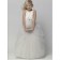 Ivory A-line Hand Floor-length Scoop Flower Organza / Satin Sleeveless Made Flower Girl Dress