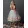 Bowknot / Hand Shaped Organza Sleeveless Flower Made Tea-length A-line Neck Flower Girl Dress