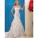 A-line Chiffon Ivory Sleeveless Sweetheart Applique Chapel Wedding Dress
