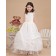 Applique White Ball Gown Taffeta Bateau Zipper Ankle Length Sleeveless Flower Girl Dress