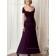 Grape A-line Cap Sleeve Natural Floor-length Chiffon Sweetheart Zipper Beading Mother of the Bride Dress