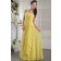 Chiffon Daffodial Beading/Flowers/Side-Draped Natural Sheath Zipper Strapless Sweep Sleeveless Bridesmaid Dress