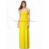 Sleeveless Citrus Column/Sheath Ruched Chiffon Floor-length Empire Strapless/Sweetheart Daffodil Zipper Bridesmaid Dress