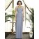 Dropped Draped Column/Sheath Silver Sleeveless Floor-length platinum Zipper Chiffon Strapless/Sweetheart Bridesmaid Dress