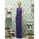 Draped Floor-length Purple Natural Column/Sheath Bateau regalia Chiffon Zipper Sleeveless Bridesmaid Dress