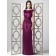 Zipper Satin Burgundy Dropped Bateau Floor-length Sleeveless Draped Column/Sheath merlot Bridesmaid Dress