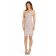 Blush Column / Sheath Natural Short-length One Shoulder Lace Bridesmaid Dress