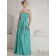 Jade Sweetheart A-line Floor-length Empire Chiffon Bridesmaid Dress