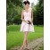 Pink Satin Natural One Shoulder A-line Short-length Bridesmaid Dress