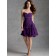 Forever Yours Multicolor Regency Chiffon Short-length Lace Bridesmaid Dress
