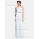 Online Chiffon Sweep White Bridesmaid Dresses