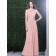 Multicolor Vintage Chiffon Pink Floor-length Bridesmaid Dresses