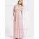 UK Best Pink Floor-length Chiffon Bridesmaid Dresses