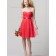 Elegant Girls Tulle Short-length Watermelon Belt Bridesmaid Dresses