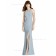 Beautiful Amazing Satin floor-length Split mist Mermaid Bridesmaid Dress