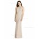 Amazing Scoop Champagne Floor-length Chiffon Mermaid Bridesmaid Dress