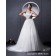 Sweetheart Sleeveless A-Line / Ball Gown Tull Chapel Zipper Ivory Empire Beading / Ruffles Wedding Dress