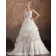 Empire Zipper Ruffles / Applique / Beading Sweep Sleeveless A-Line / Ball Gown Sweetheart Satin / Organza Ivory Wedding Dress