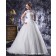 Beading / Applique Ivory A-Line / Ball Gown Floor-length Zipper Natural Organza / Satin High Neck Sleeveless Wedding Dress