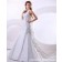 Beading / Applique Sleeveless Court Taffeta Empire Halter Lace Up A-line Ivory Wedding Dress