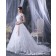 Empire A-line Ivory Sleeveless Lace / Beading / Applique Satin / Organza Halter Zipper Court Wedding Dress
