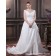 Court V Neck Ruffles / Applique / Beading Taffeta Empire Ivory Lace Up Size Sleeveless A-line / Plus Wedding Dress