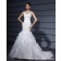 Ruffles / Embroidery / Beading Natural Sleeveless Organza / Satin V Neck Ivory Lace Up Court A-line Wedding Dress