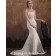 Sleeveless Zipper Beading / Hand Made Flower / Appliques / Lace Empire Sweetheart Ivory A-line Court Satin Wedding Dress