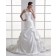 Satin Ivory A-line Sleeveless Sweetheart Court Lace Up Ruffles / Beading Natural Wedding Dress