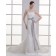 Dropped Mermaid Zipper Court Beteau Applique / Beading / Hand Made Flower Ivory Tulle Sleeveless Wedding Dress