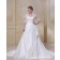 Size Court Taffeta / Lace Empire Lace Up Applique / Beading Ivory A-line / Plus Sleeve V Neck Long Wedding Dress