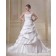 Lace Up Sweetheart Size Chapel A-line / Plus Taffeta Sleeveless Ivory Beading / Applique / Ruffles Dropped Wedding Dress