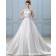 Beading / Sash One Shoulder Empire Zipper A-line Ivory Chapel Sleeveless Satin / Lace Wedding Dress