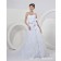 Ivory Sleeveless Zipper A-line Sash / Beading / Hand Made Flower Satin / Organza Natural Strapless Chapel Wedding Dress