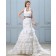 Taffeta Empire Zipper Tiered / Sash / Beading Sleeveless Mermaid Sweetheart Ivory Court Wedding Dress