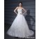 Sleeveless Natural A-Line / Ball Gown Strapless Embroidery / Beading White Court Zipper Organza / Satin Wedding Dress