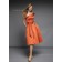 A-line Sleeveless Zipper One-Shoulder Satin Bridesmaid Dress